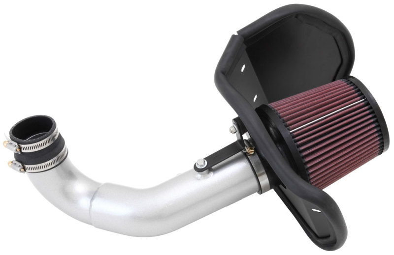 Chevrolet Sonic Performance Air Intake - K&N Engineering - Typhoon - Silver - `12-`19